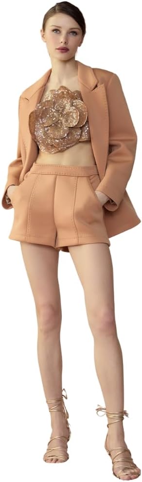 Bonded Pick Stitch Shorts